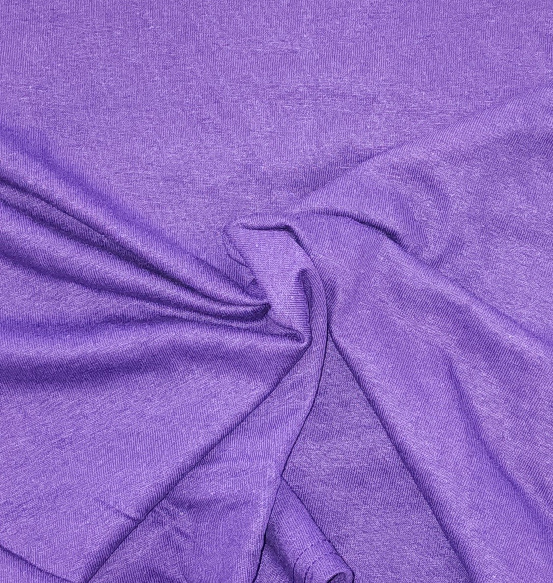 Gildan Adult Purple Pre-Shrunk Heavy Cotton Crew Neck T-Shirt Size 2XL