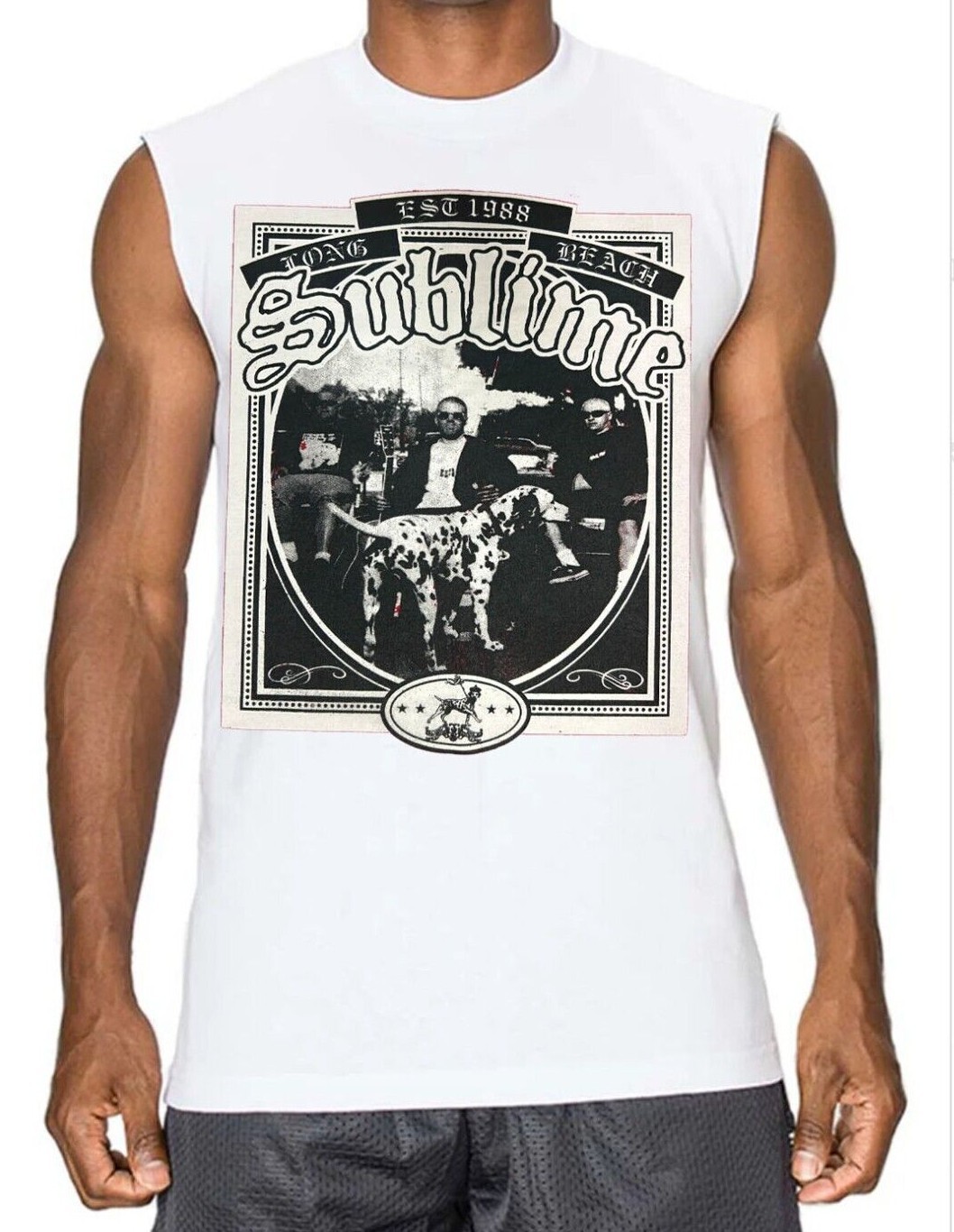 Sublime Dog Muscle Shirt Men&rsquo;s Sizes (Multiple Variations)