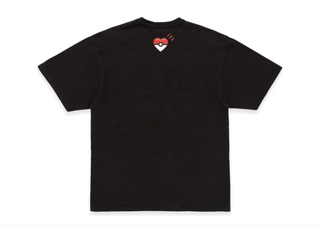Human Made x Pokemon Made Graphic T-SHIRT TEE Black Size L Magikarp