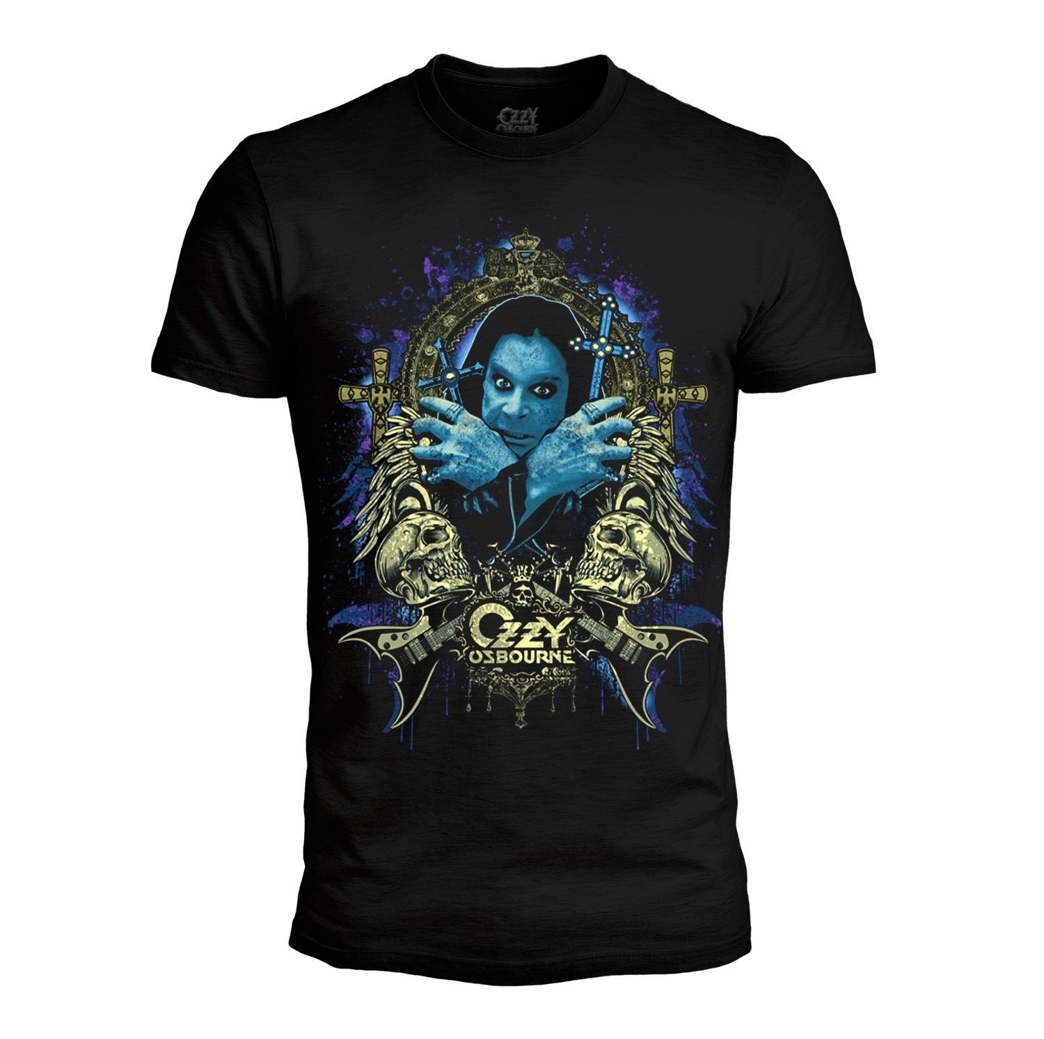 Ozzy Osbourne Official T-Shirt Jersey Original Adult Black Rock T-Shirt