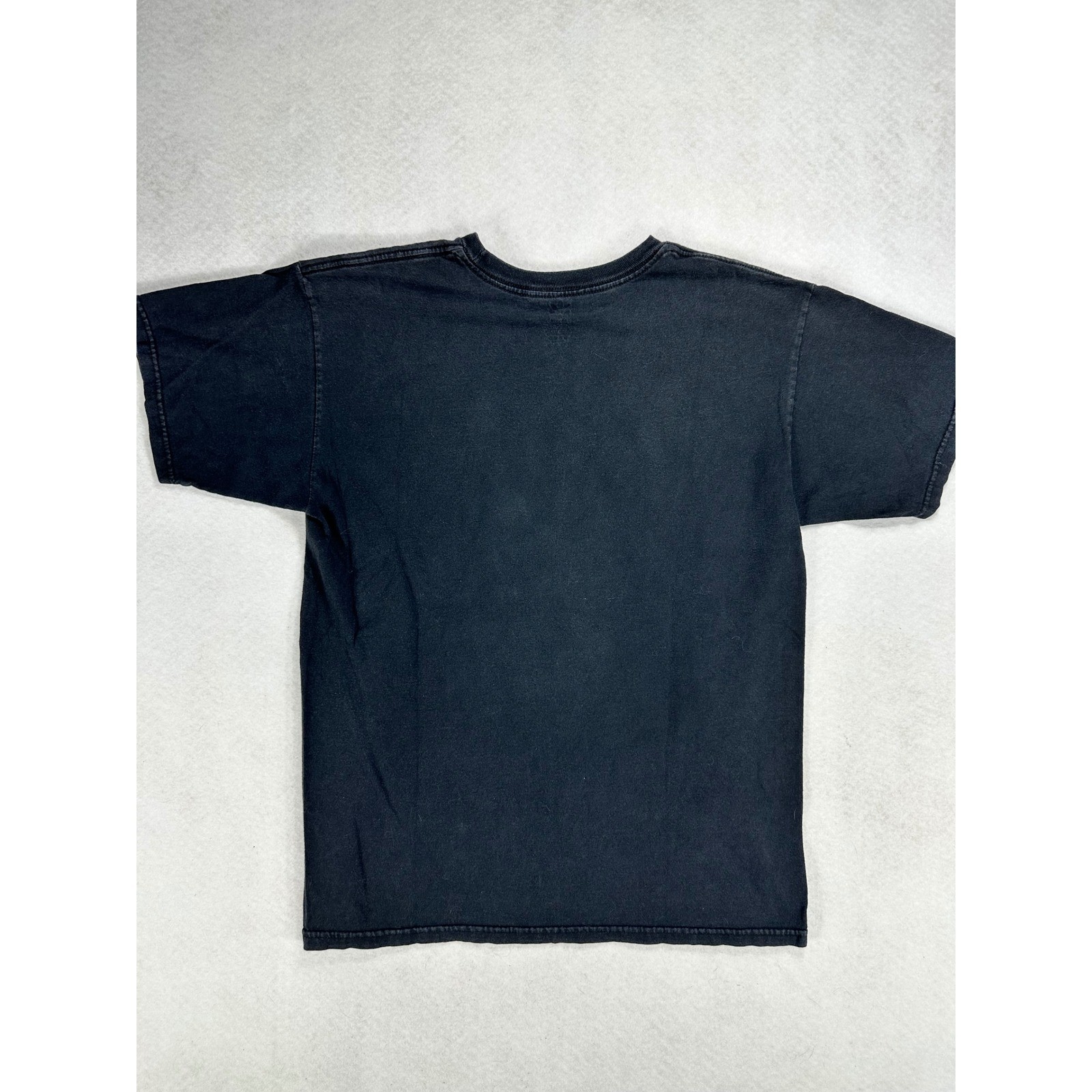 Adidas Mens Graphic T-Shirt Black Pixelated Bikini Woman Trefoil Logo Size M