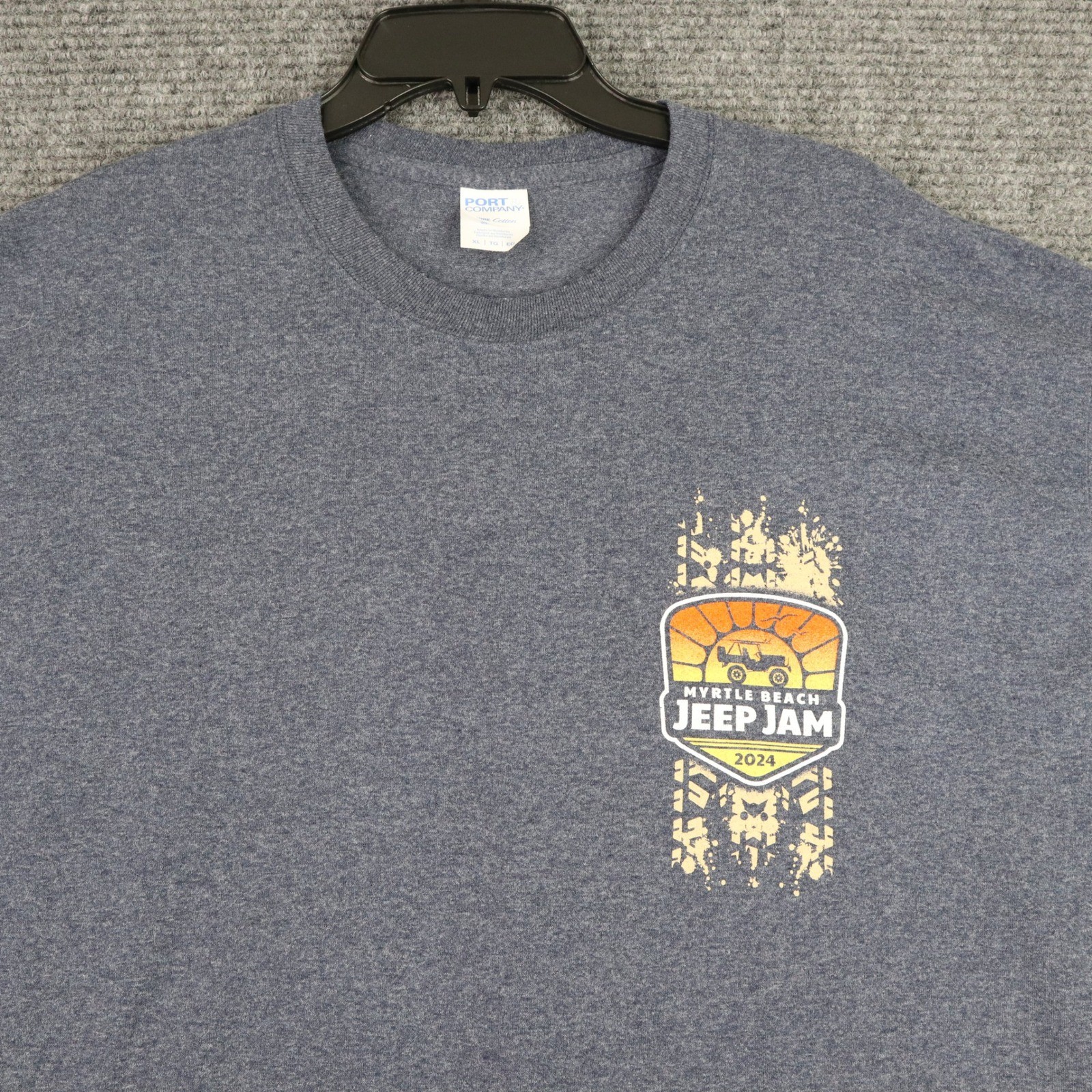 Myrtle Beach Jeep Jam T-Shirt Mens M 2024 Graphic Back Print Off-Roading