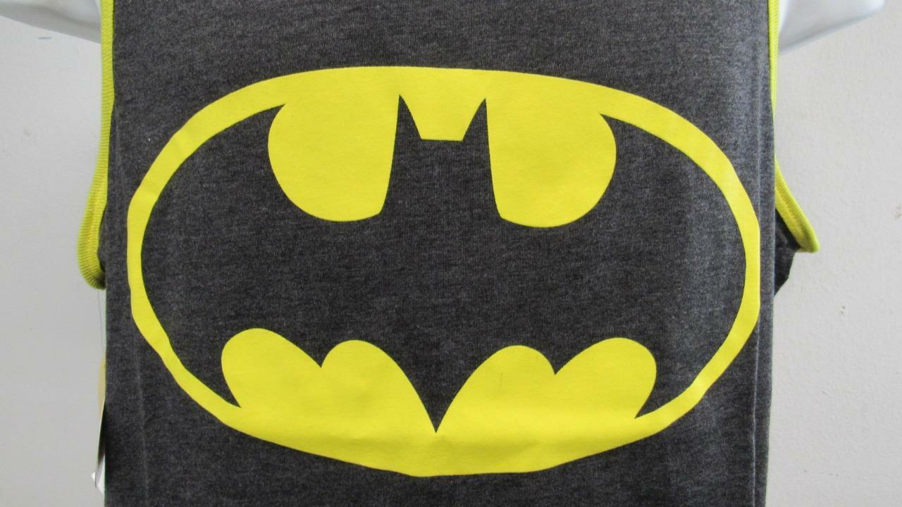 New Batman Licensed Mens Size M Medium Black Tank Top Shirt