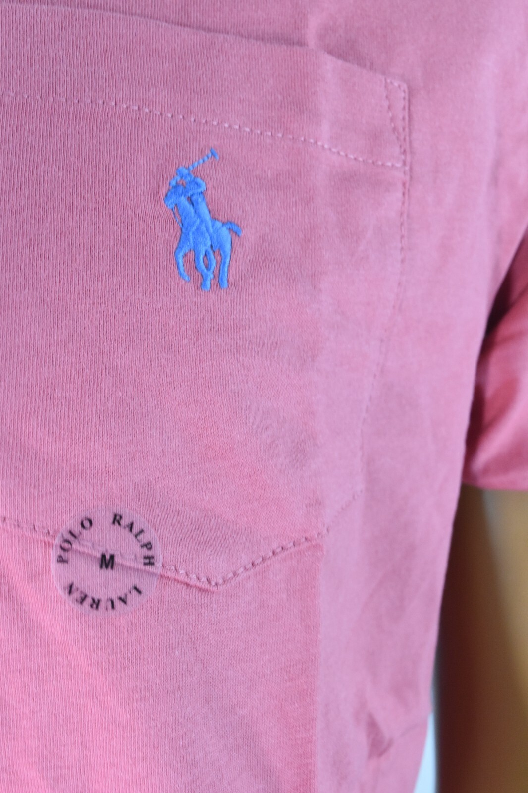 Polo Ralph Lauren Mens T-shirt M XXL New Red Blue Pony One Pocket Short Sleeve