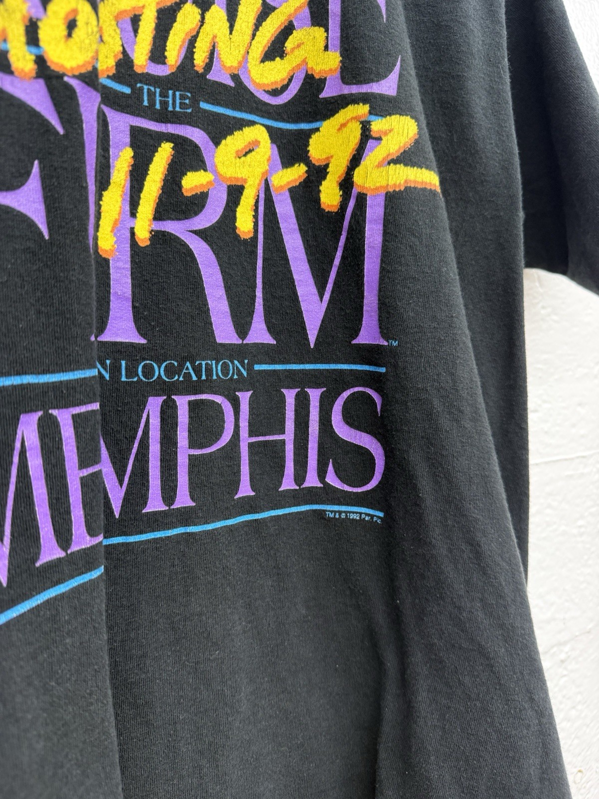 Rare Vintage Tom Cruise Shooting The Firm Movie Promo 1992 Men’s M T-Shirt