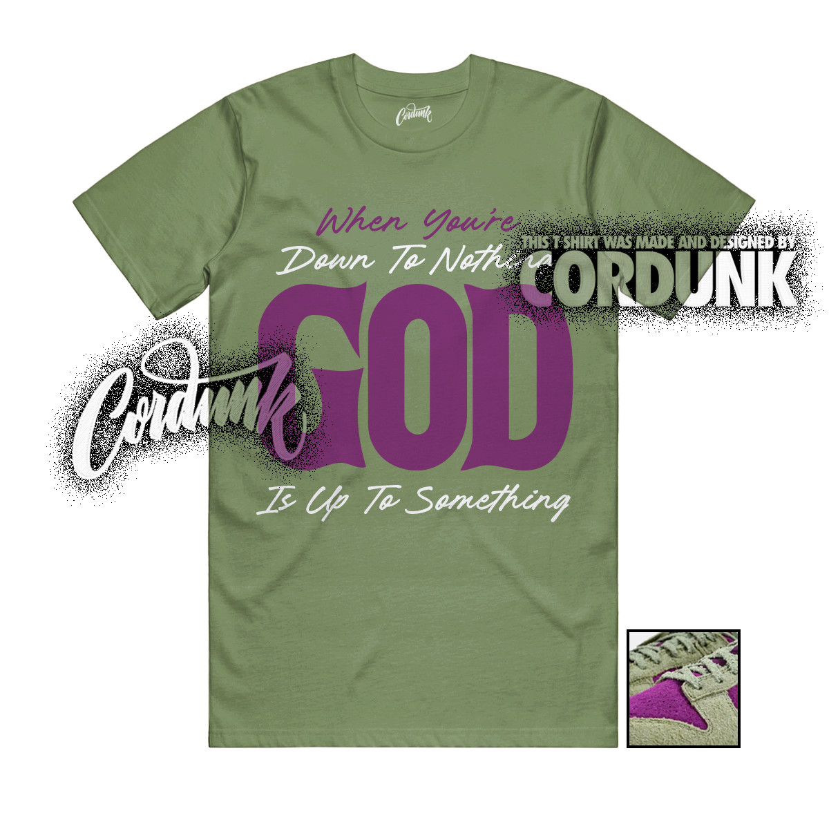 Dunk Panda Viotech Dusty Olive Pale Ivory Monium T Shirt Match UTS