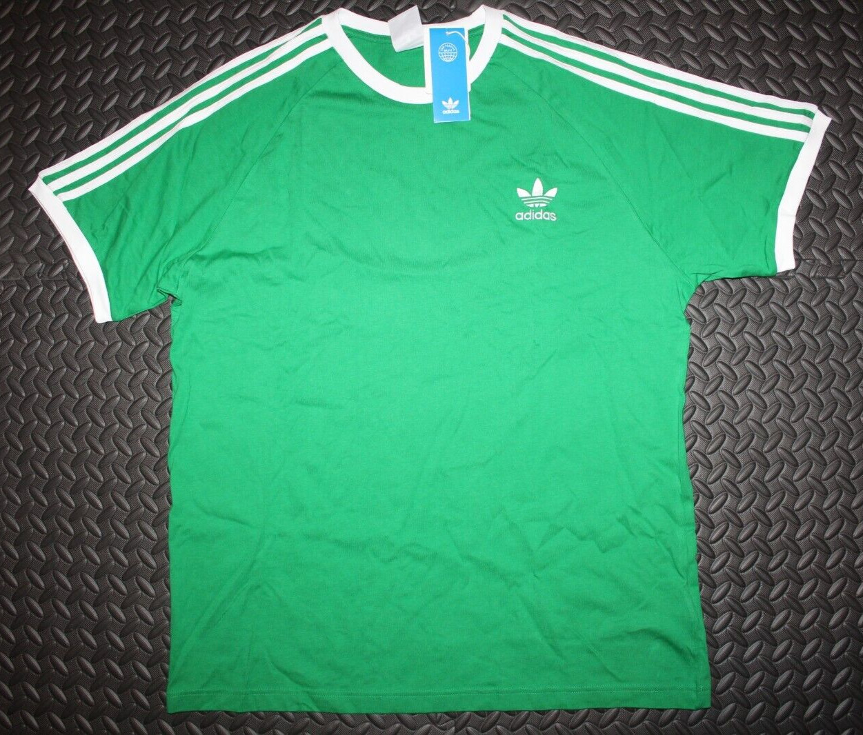 NEW MENS ADIDAS ORIGINALS CALIFORNIA TREFOIL TEE SHIRT ~SIZE LARGE #IM0410 SALE!