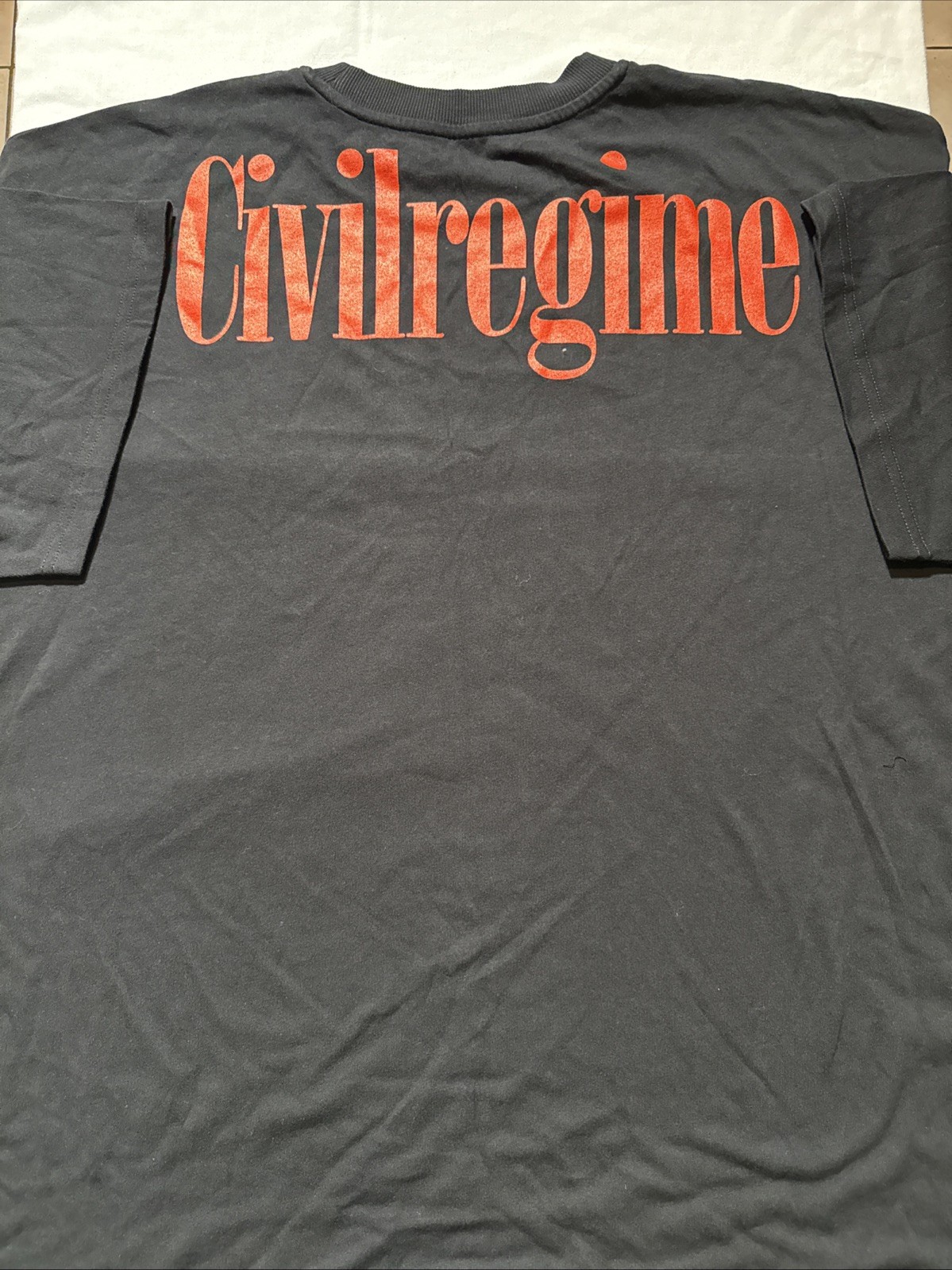 Civil Regime WWE Stone Cold Steve Austin 3:16 Vintage Wash T-Shirt Black XXLarge