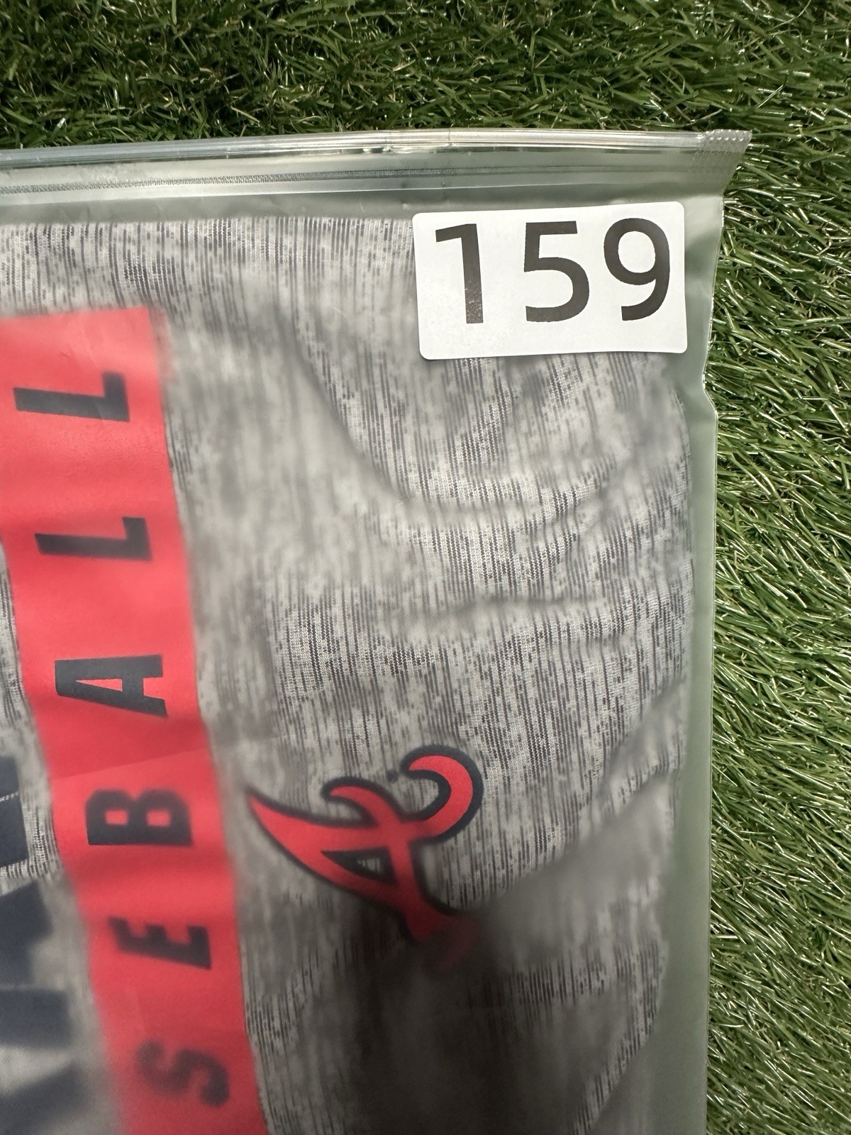 Men’s Atlanta Braves T-Shirt Sz Large MLB Genuine Merchandise Gray
