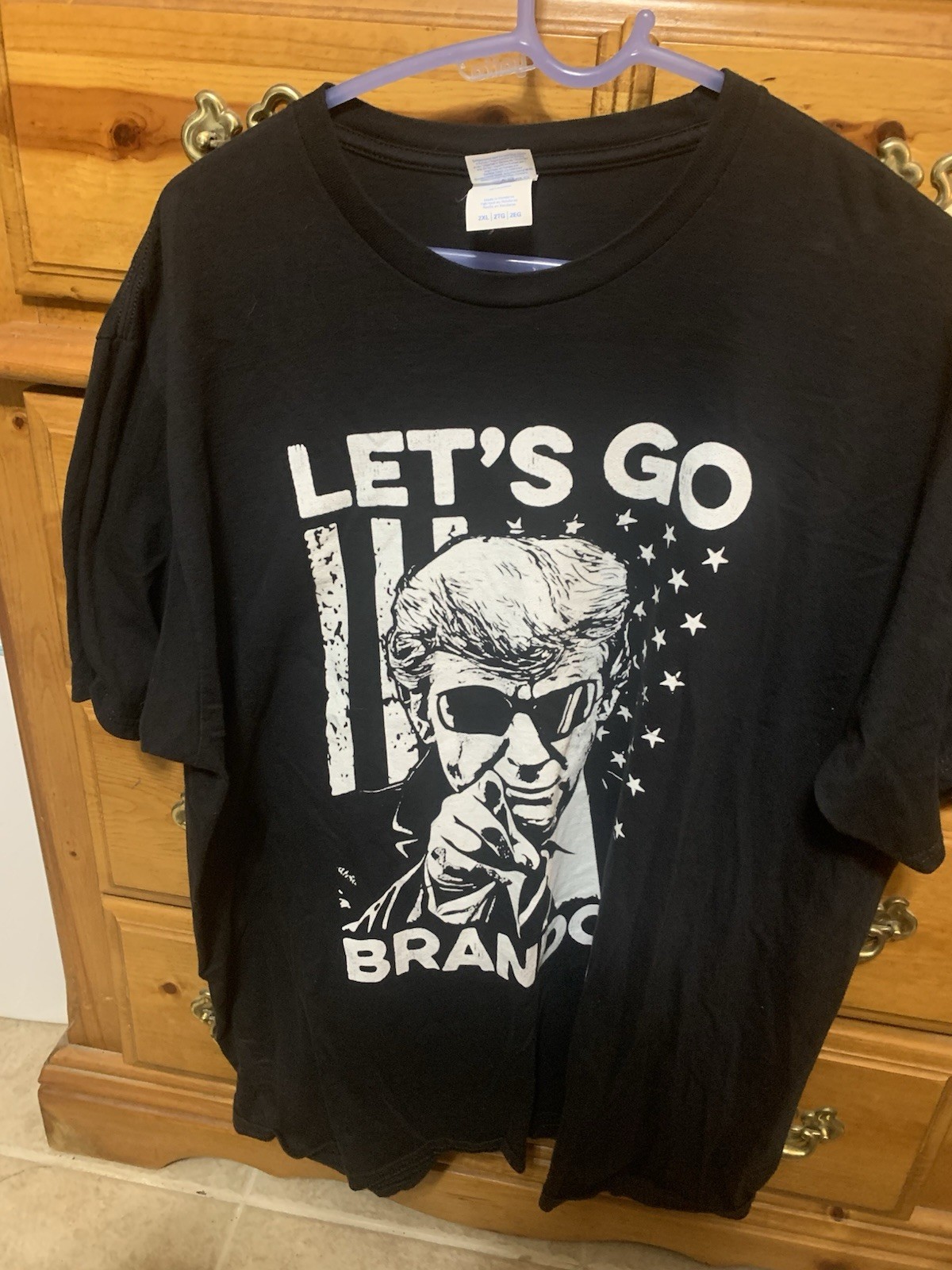 Donald Trump Let&rsquo;s Go Brandon T Shirt Mens 2XL