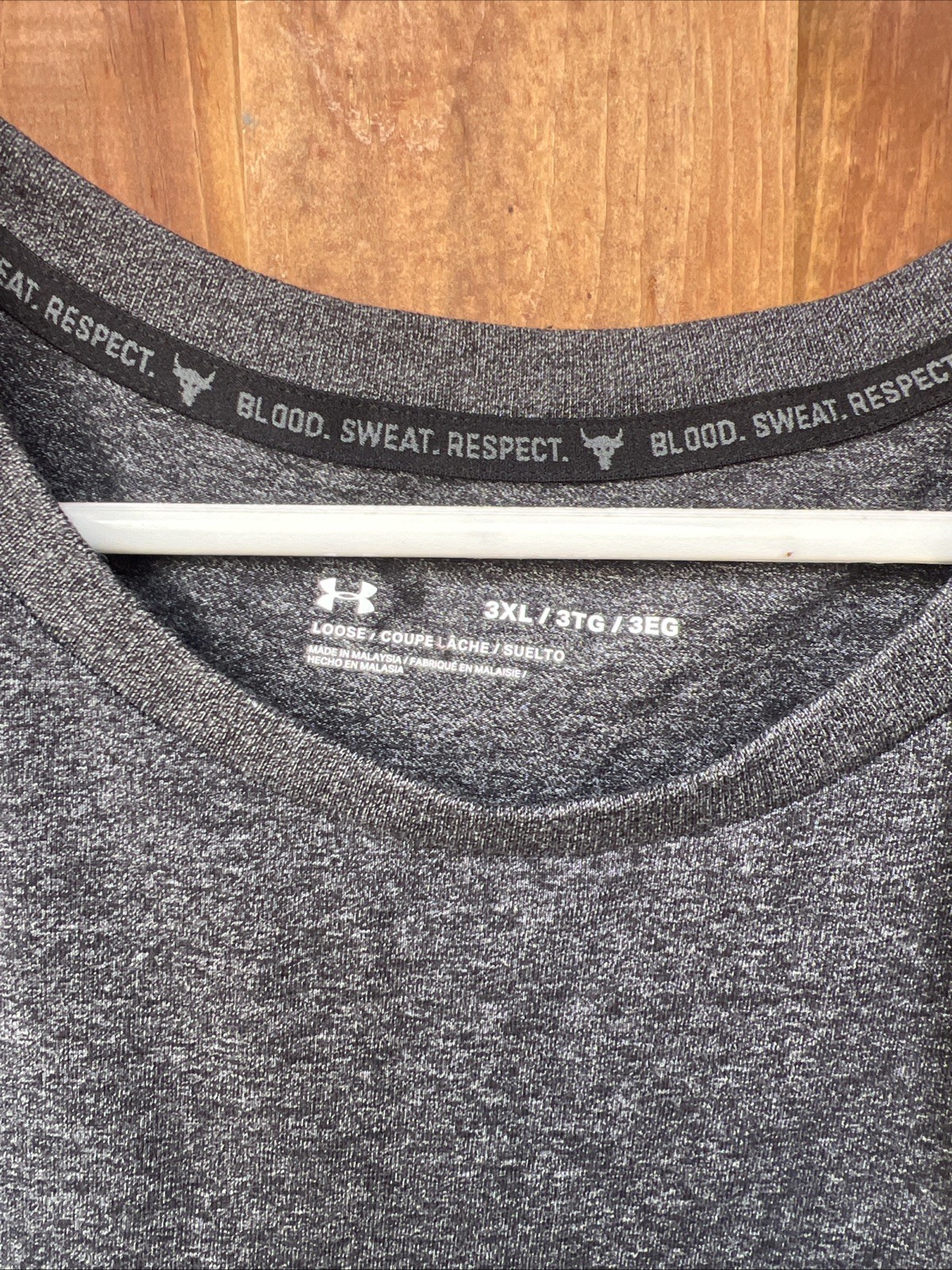 Under Armour Project Rock 3XL Long Sleeve Land of Free Home of Brave NEW W/TAGS