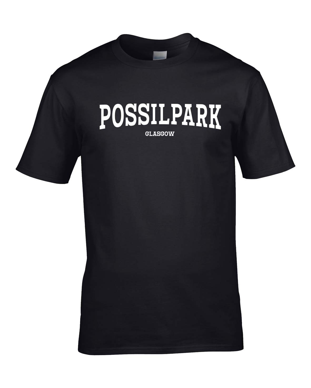 MENS Possilpark UK CITY HOMETOWN T-SHIRT BIRTHDAY GIFT