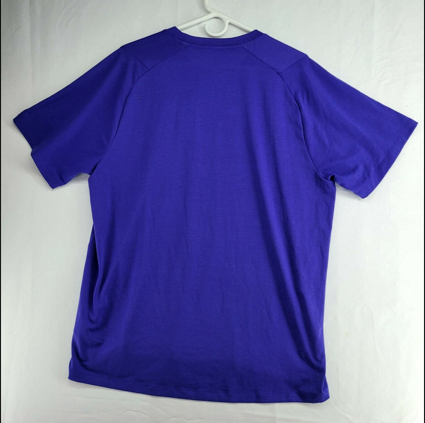 Adidas Climalite FreeLift Men&rsquo;s Size XL Solid Blue Crew-Neck Athletic T-Shirt