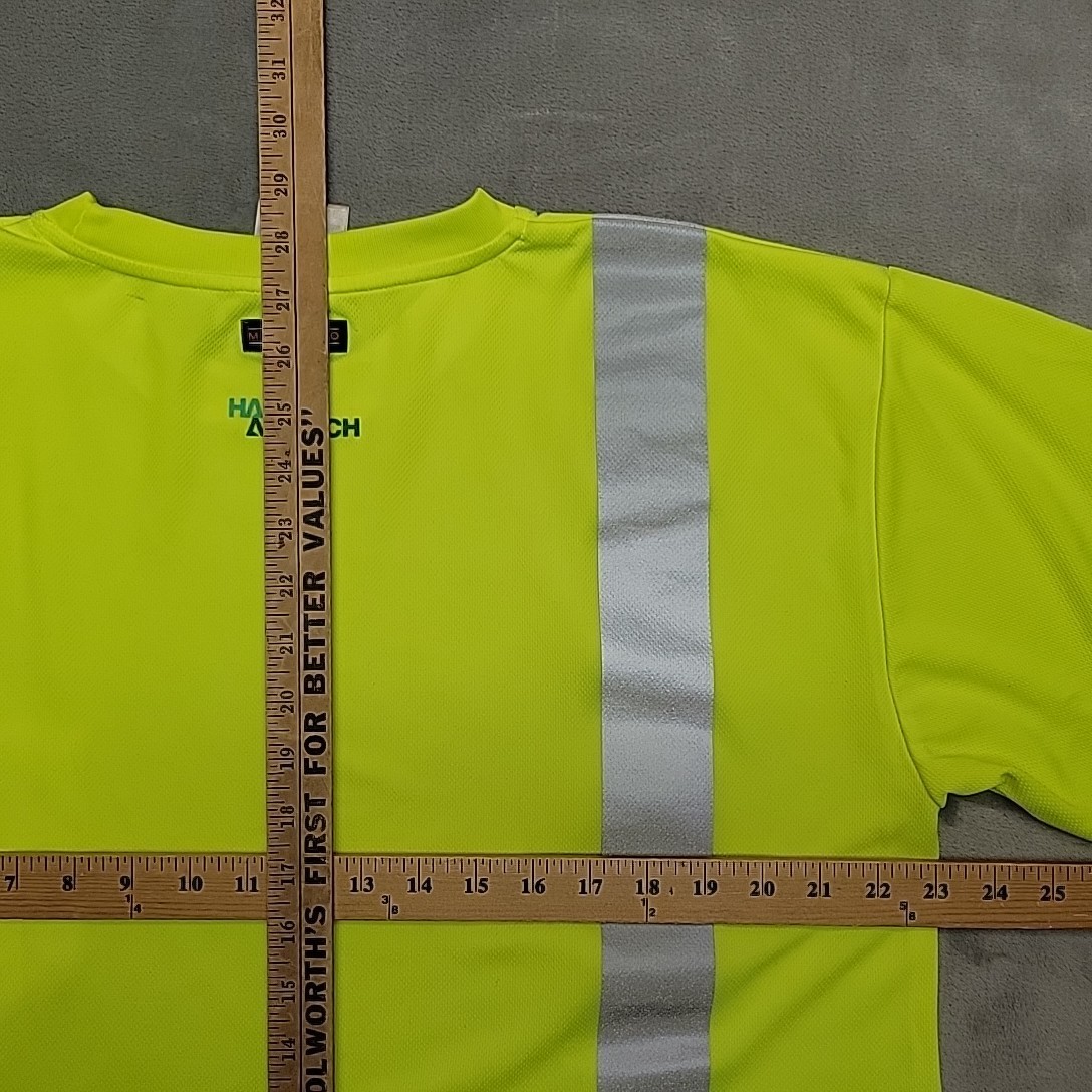 ML Kishigo Safety Shirt Mens XL Yellow Hi Vis Reflective ANSI 9110 Workwear