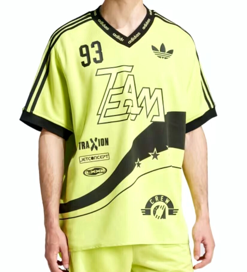 NEW MENS ADIDAS ORIGINALS ADILENIUM TREFOIL TEAM JERSEY SHIRT ~SIZE XL #JN0809