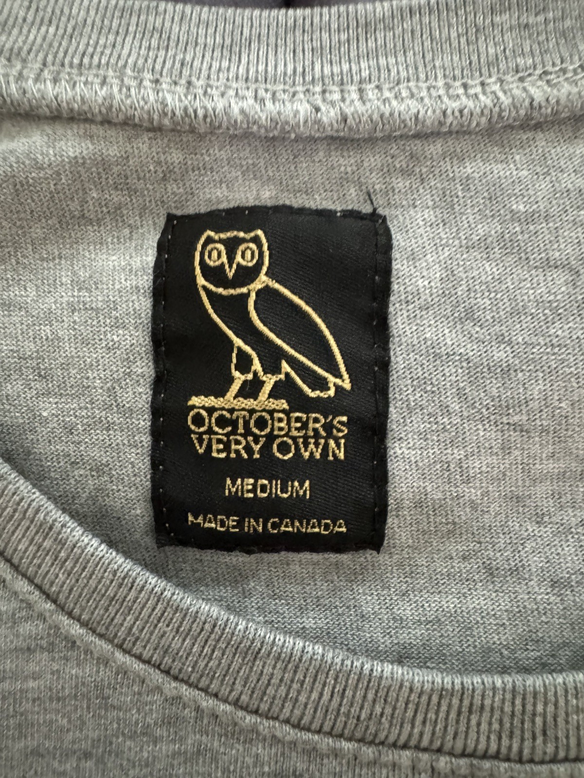 2010s Drake OVO – October’s Very Own Grey Tank Top, Size Medium, Like New