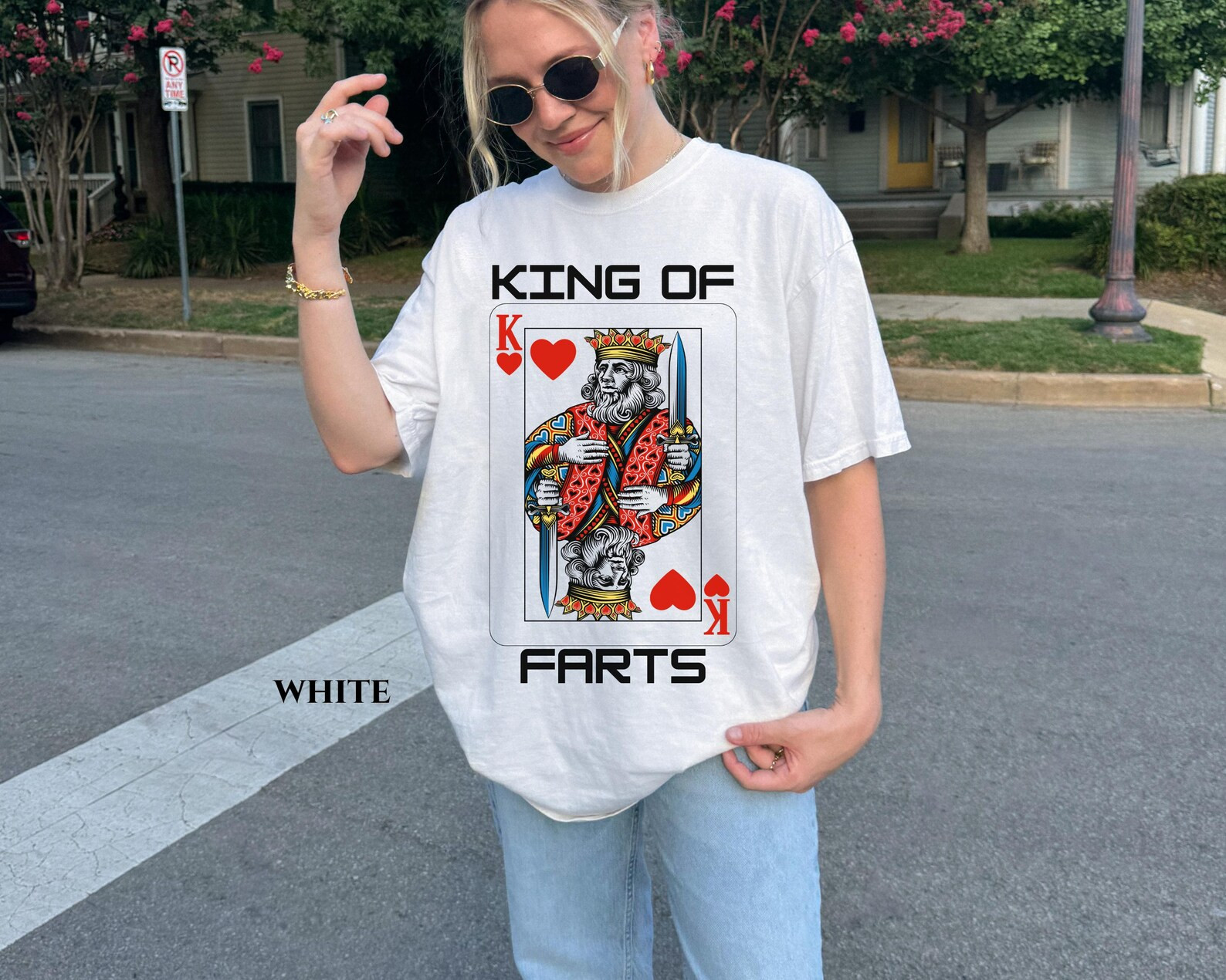 King of Farts Comfort Color T-shirt Funny Joke Shirt Exchange Flatulence Prank G