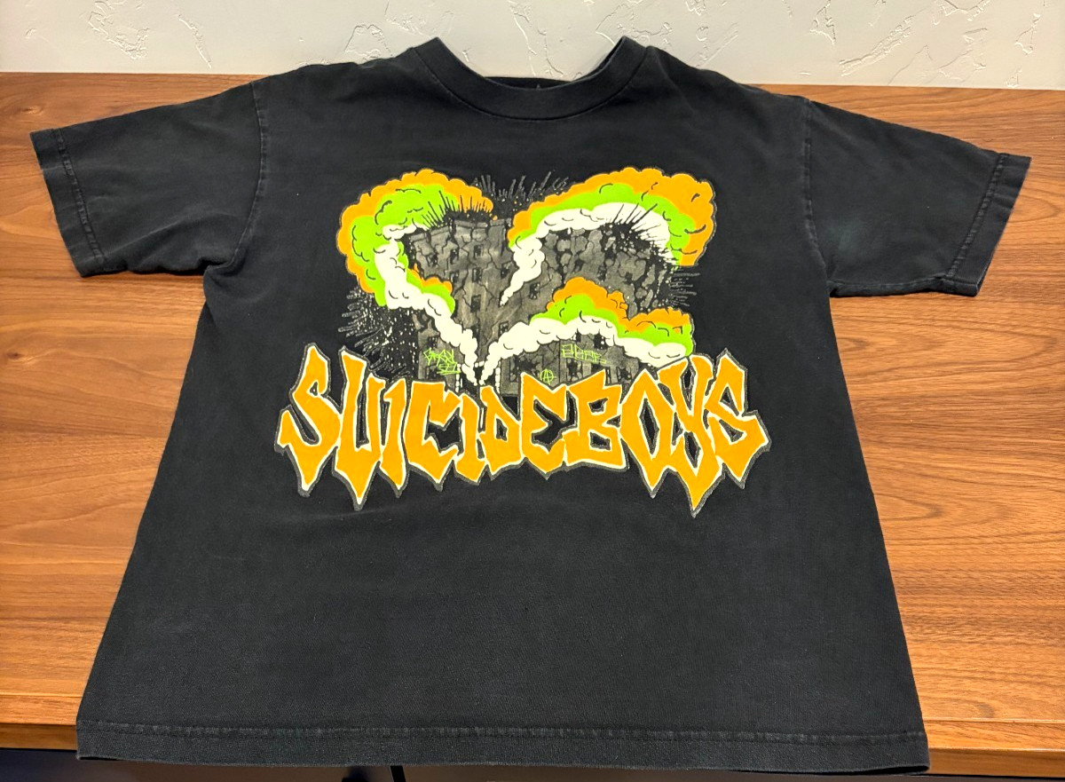 Vintage Suicide Boys G59 Size Medium Black T-Shirt Used Condition LOOK!