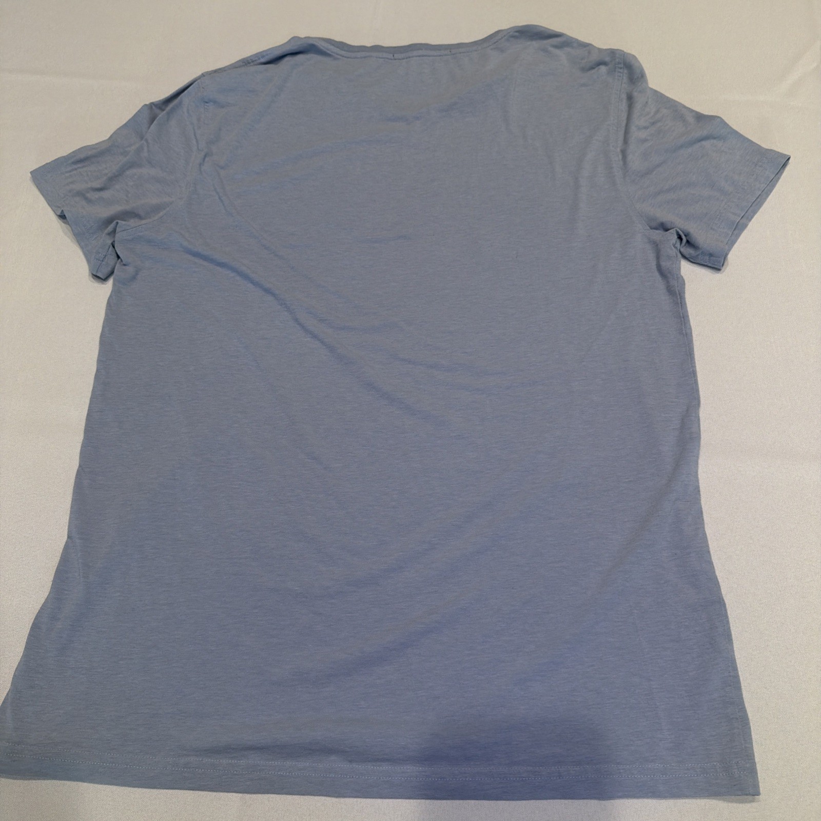 Greyson Men&rsquo;s Light Blue V-Neck Casual Shirt Soft, Lightweight, Made in Peru