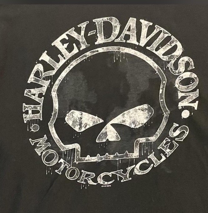 Harley-Davidson Thrashed Crystal River FL Short sleeve Shirt Men&rsquo;s Large Black