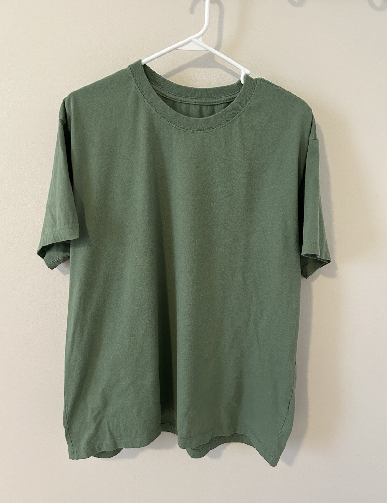 allbirds Men’s Short Sleeve Shirt Size XL Organic Cotton Green