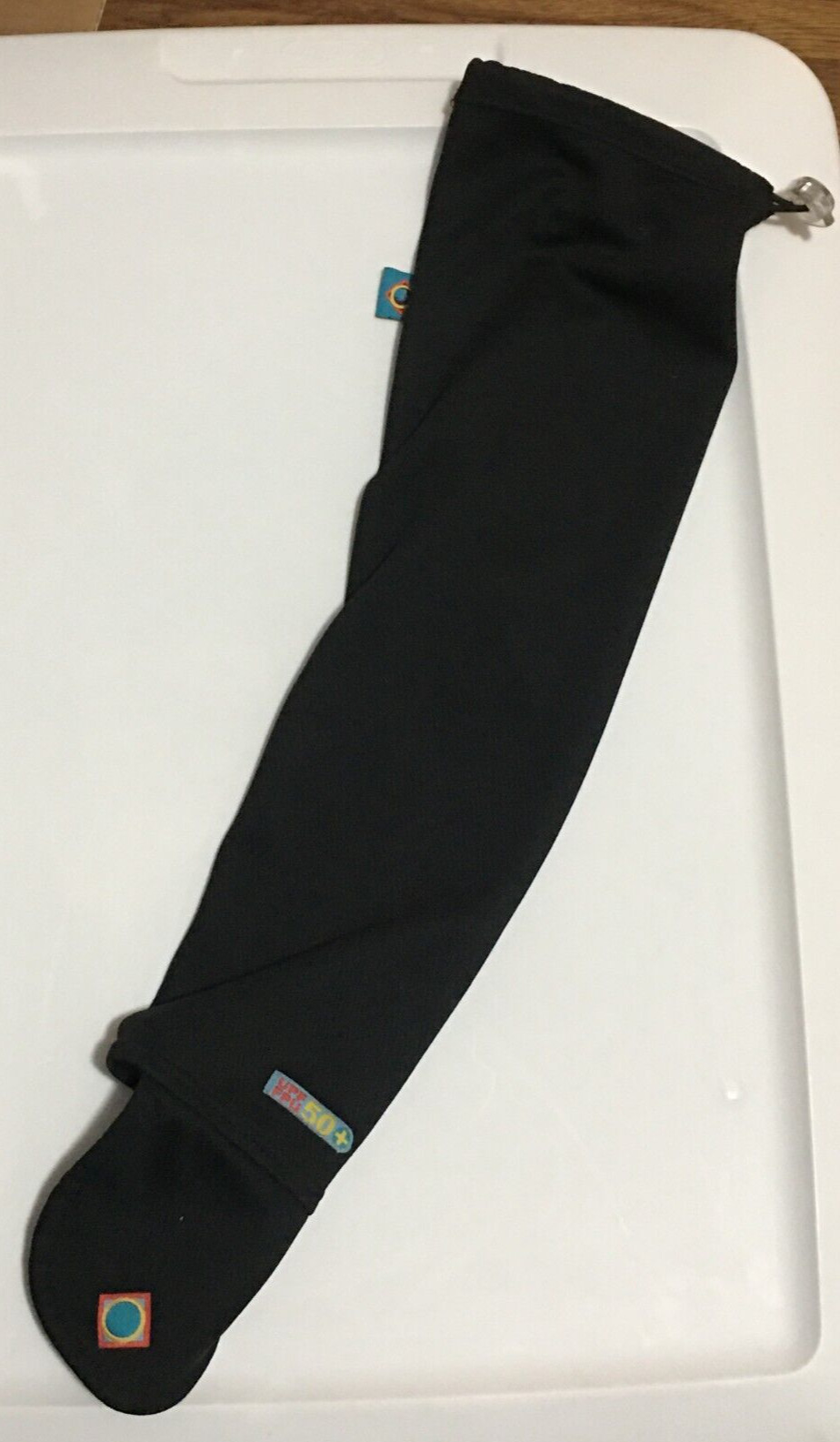 Sol-or Black Sleeve Sun Protector UPF FPU 50+ U Size Fishing Golf Outdoor Work