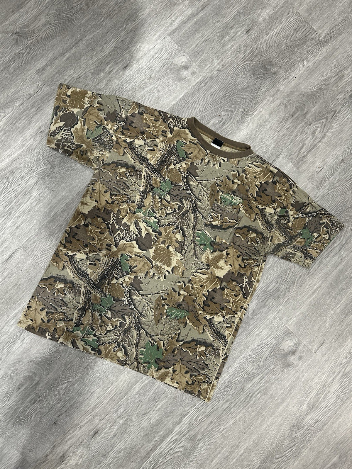 Ace Sportswear Advantage Camouflage Pocket Short Sleeve Crew Neck Tee Men&rsquo;s L/XL