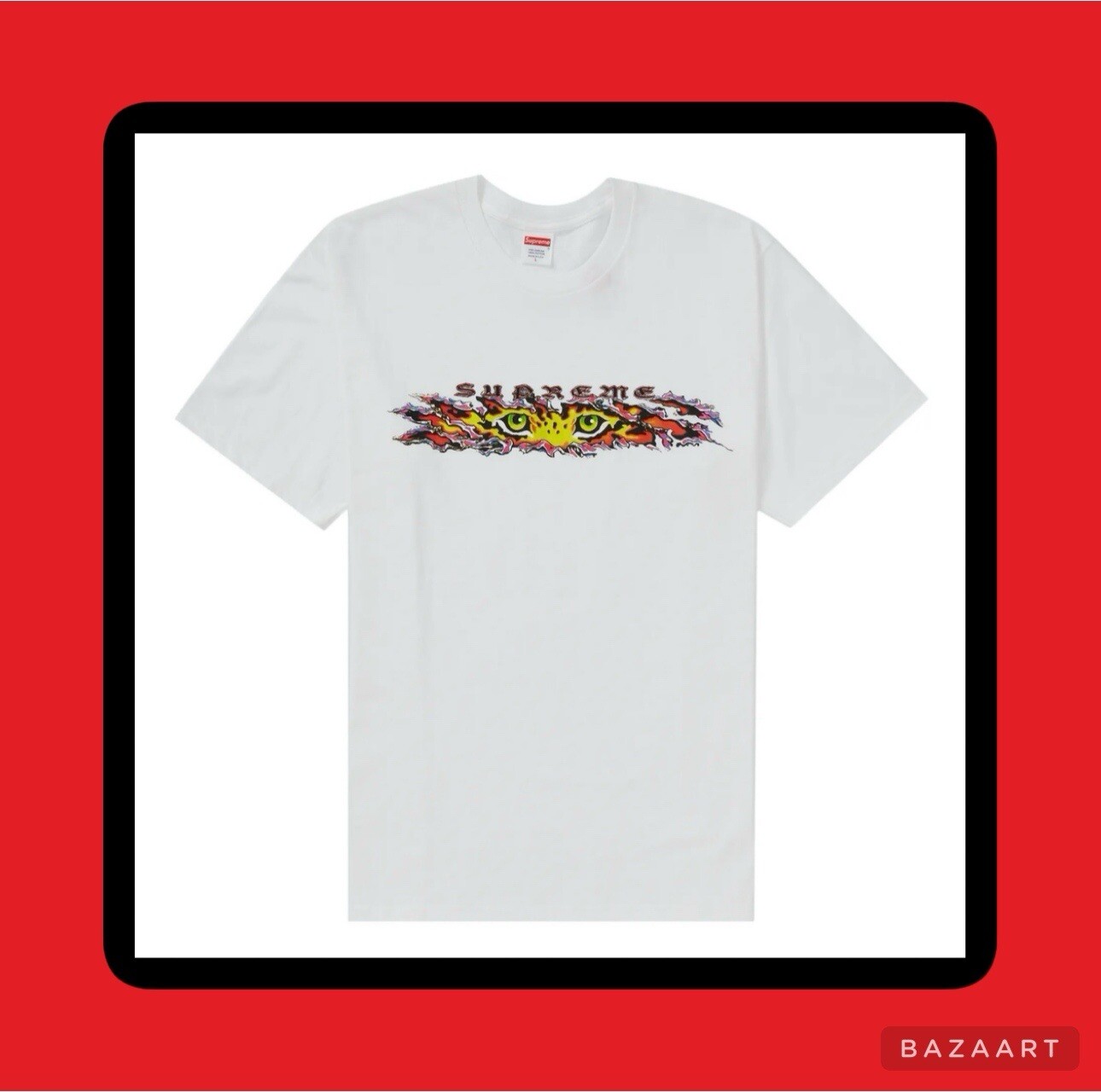 SUPREME Eyes Tee White SS22 2022 – Size 2XL ✅✅✅