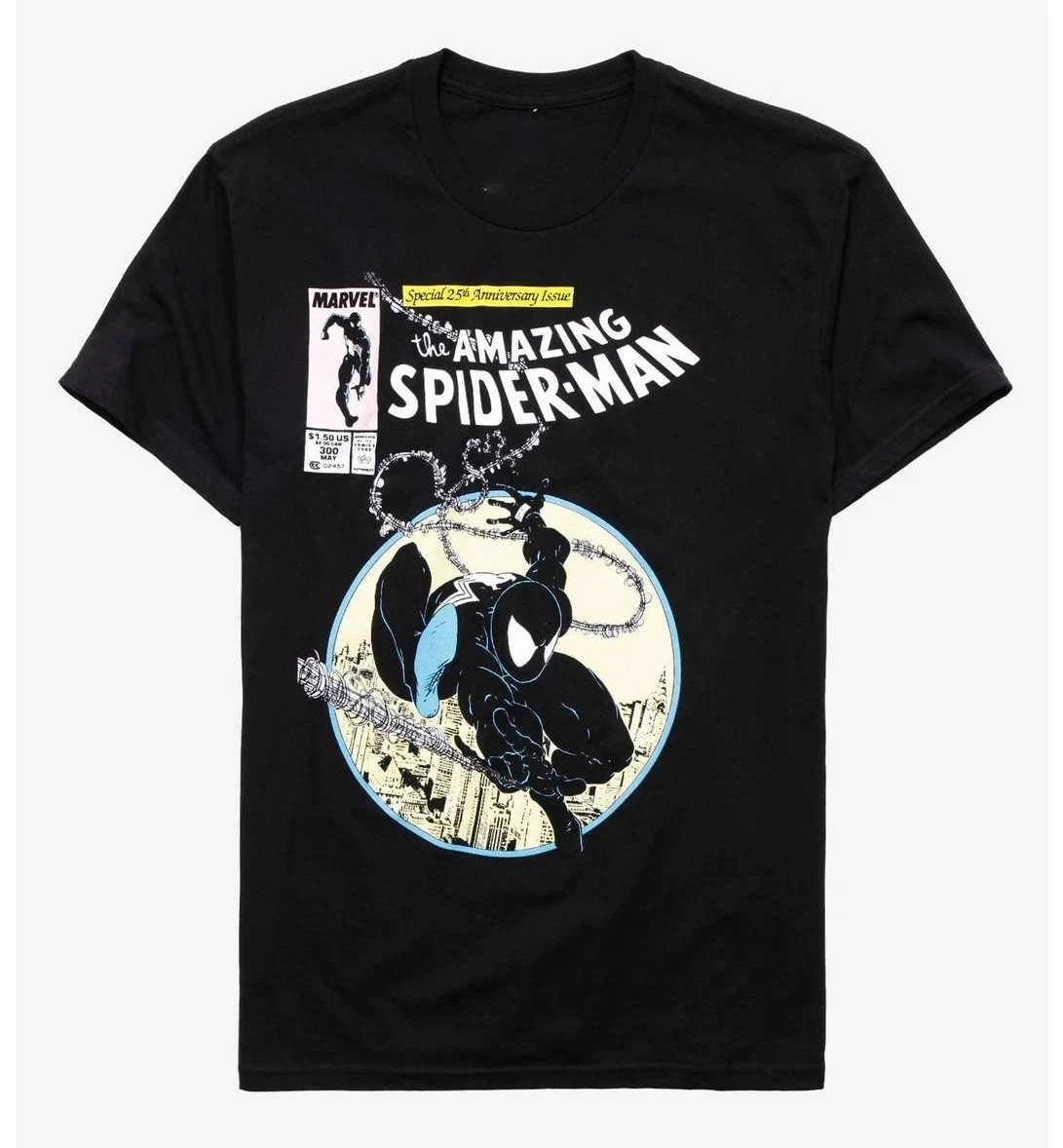 Marvel The Amazing Spider-Man Comic Book Cover T-Shirt Size S-2XL Reprint