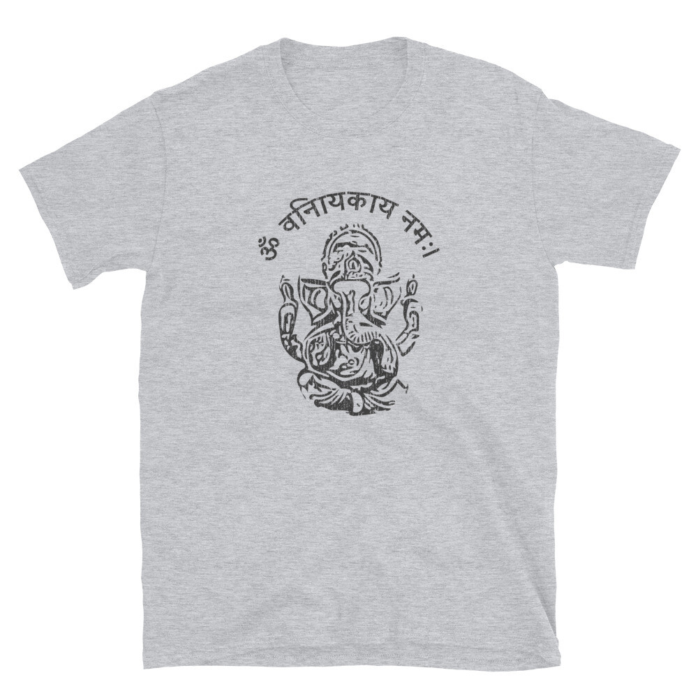 Ganesh Unisex Shirt, Lord Ganesha Hindu Elephant God Gift, Om Mantra Ganpati