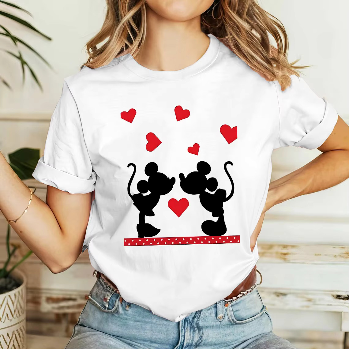 Disney Cats Mickey And Friends T-Shirt Women Men Unisex 14