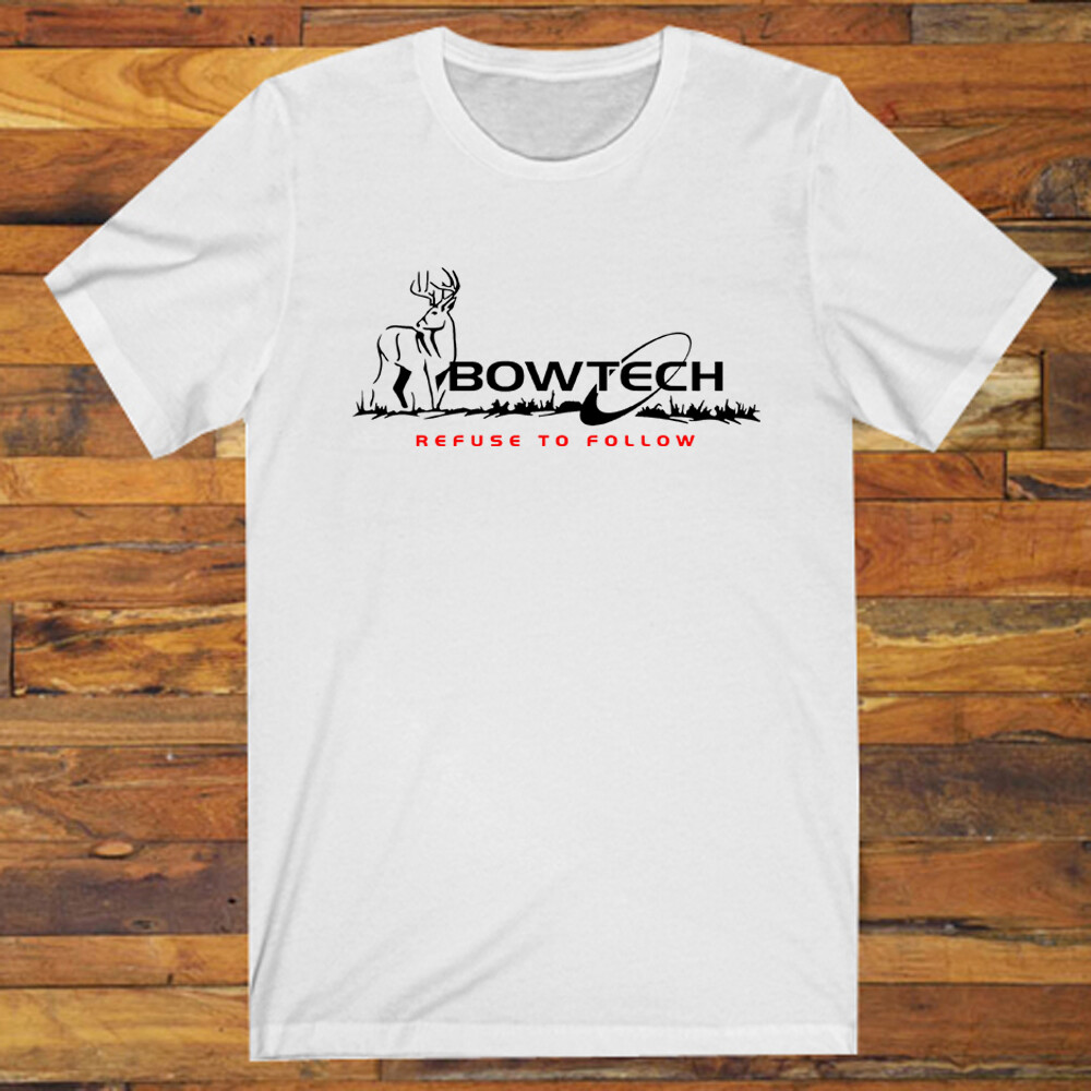 Bowtech Bow Archery Men&rsquo;s White T-Shirt S-5XL