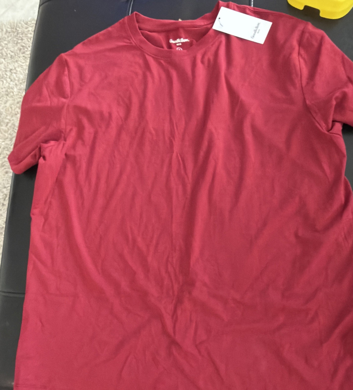 Goodfellow & Co. Maroon Game Day T-shirt Size XL Cotton Modal Spandex NWT