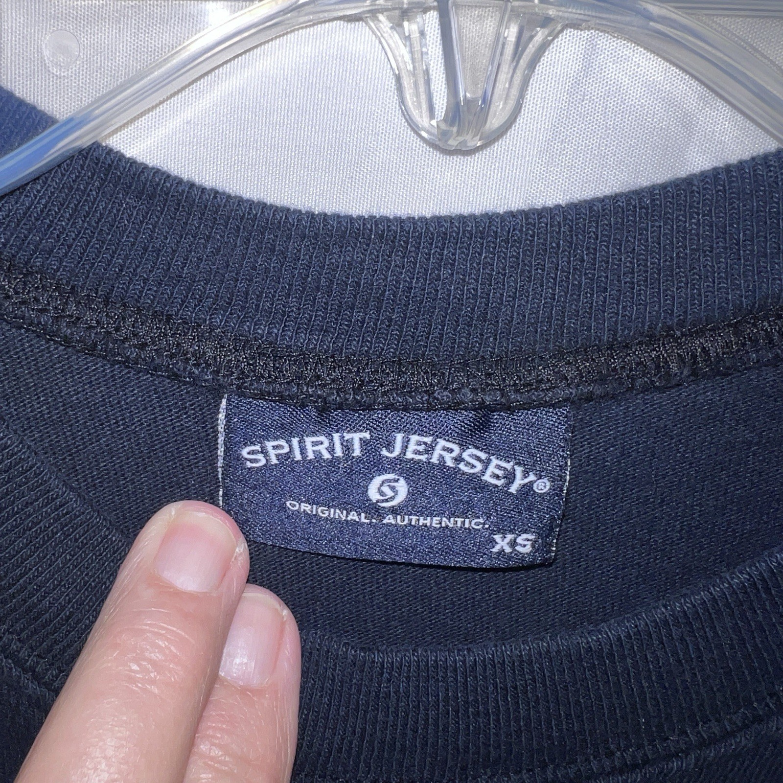 Spirit Jersey UC San Diego Tritons Navy Blue w/ White Print XS Oversized Fit VTG