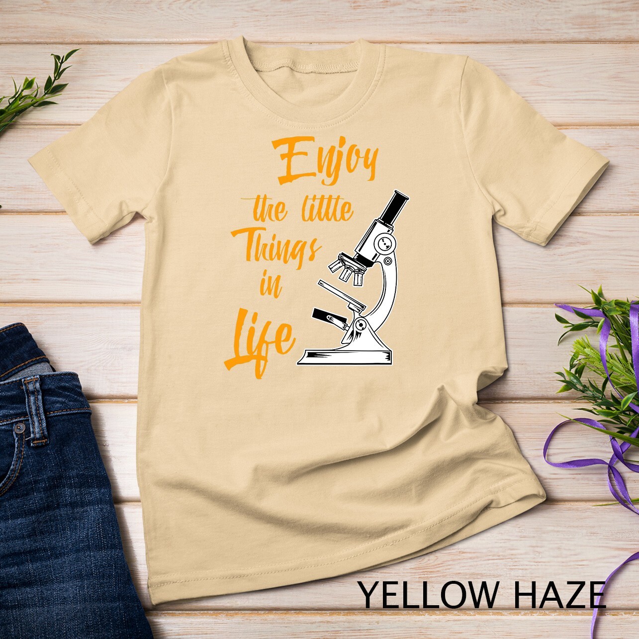 Biologist Microscope Laboratory – Funny Biology Pun Unisex T-shirt