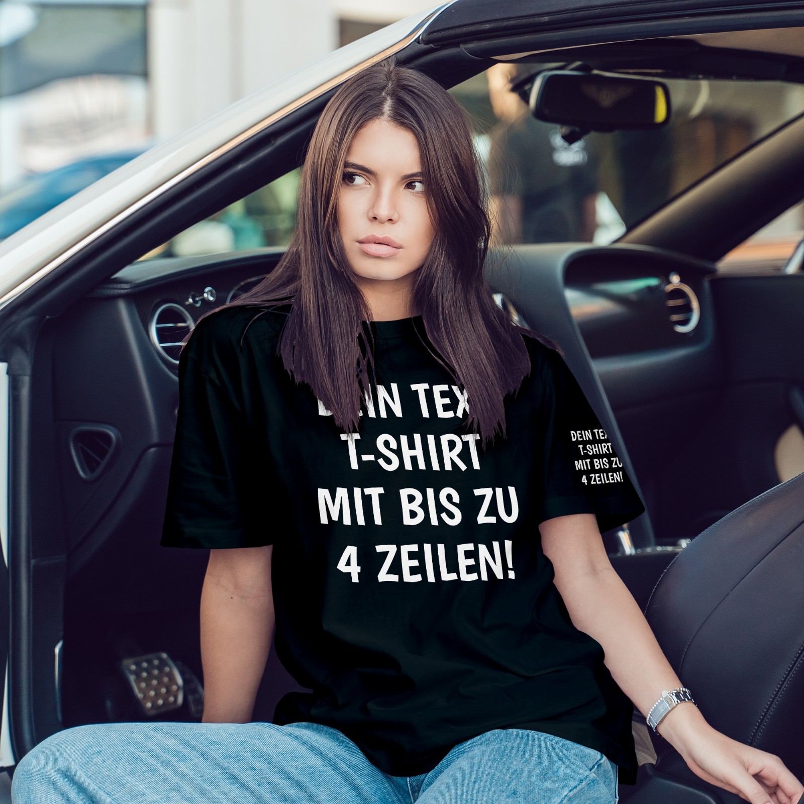 Personalised Wish Text Name Gift Funny Saying Company Love Fun T-Shirt