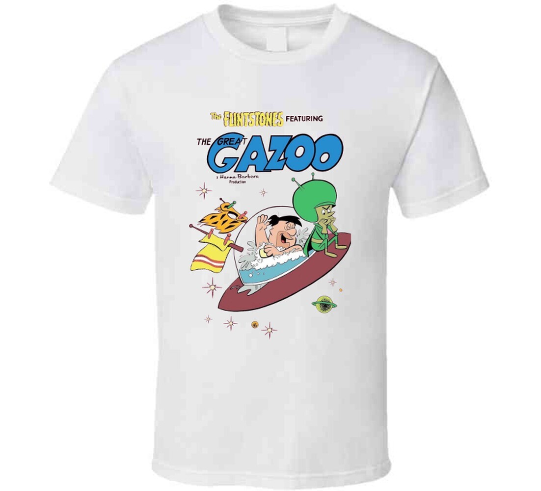 The Flintstones Featuring The Great Gazoo Cartoon T Shirt