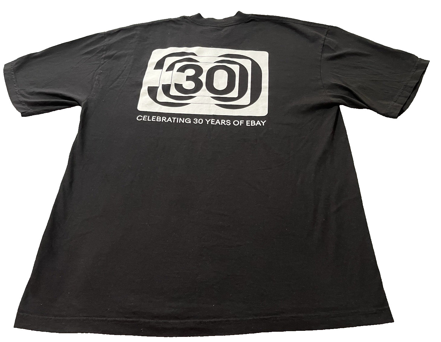 NWOT Authentic eBay 30 Years T Shirt Size Large Black NEW Made in USA F/S