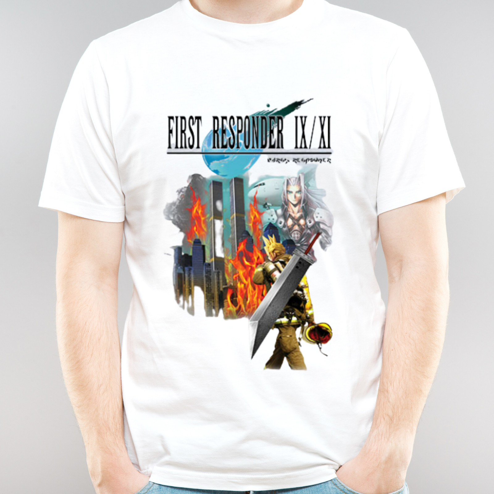 First Responder 911 Final Fantasy Shirt
