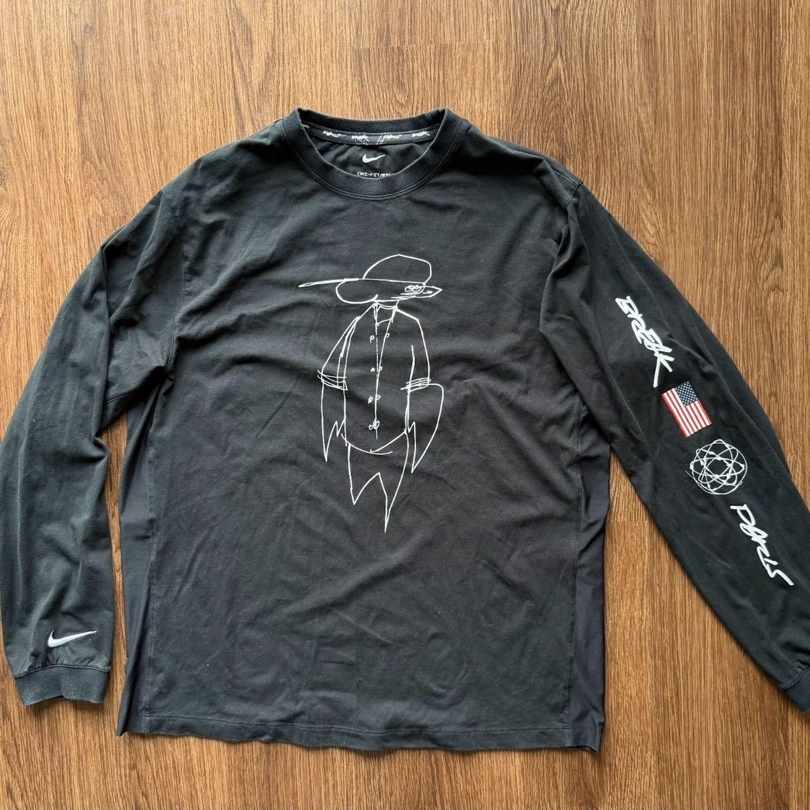Nike x Futura « Breaking » USA 2024 Paris Olympics Dri-FIT ADV Long Sleeve Tee – S