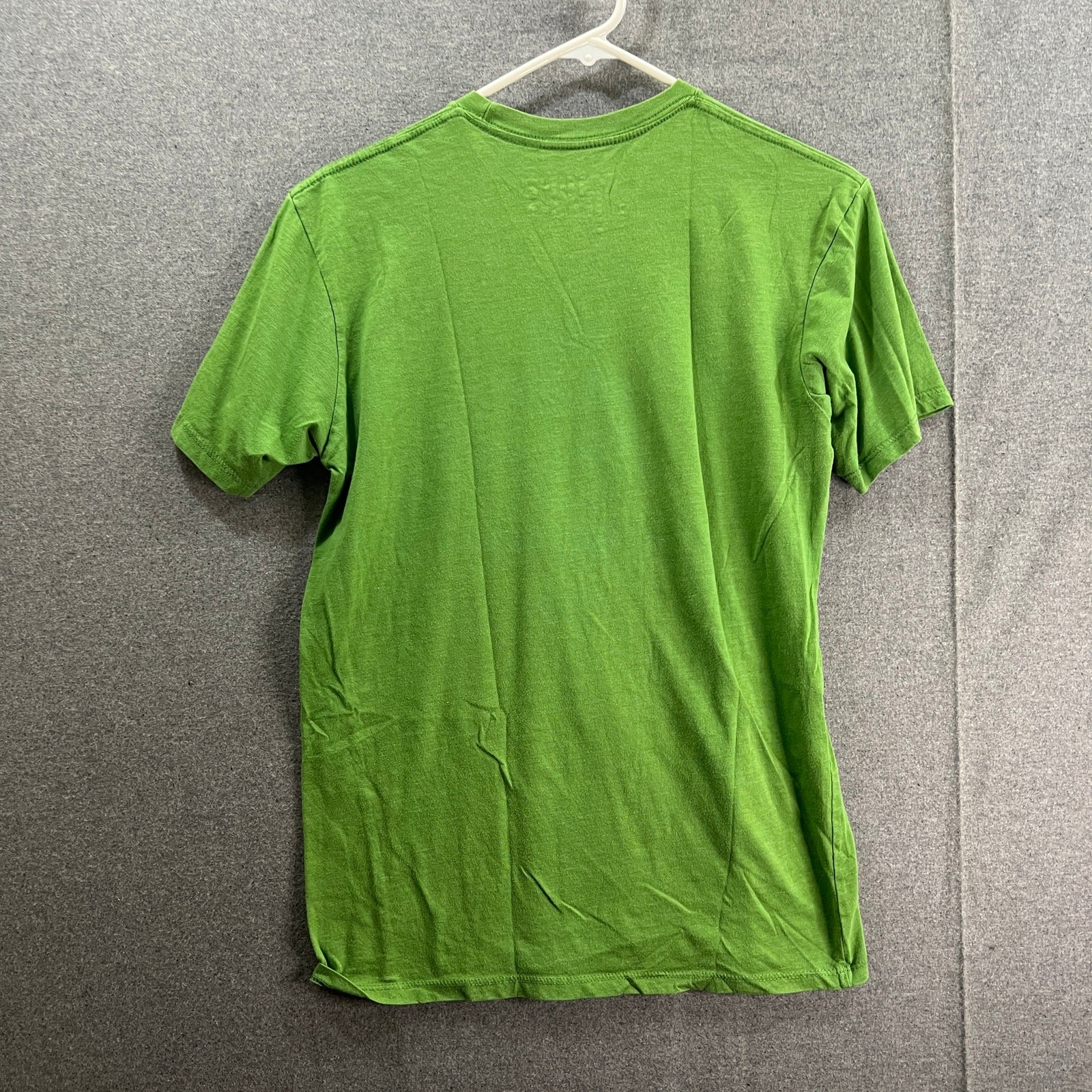 Chive Shirt Adult Small Green Color Outdoor Casual T Shirt Mens