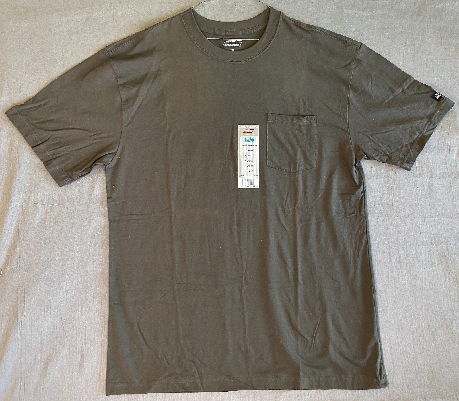 Dickies Genuine Modern Work Shirt Mens LX T- Shirt. New with Imperfections
