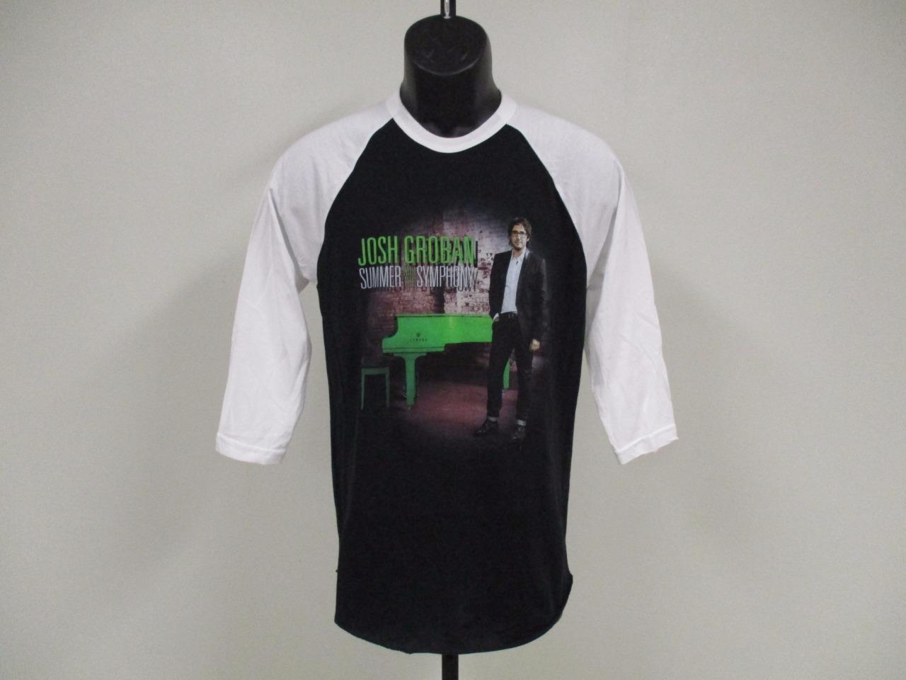 New Josh Groban Summer w/ Symphony Mens Adult Sizes S-M-L Band Concert Shirt