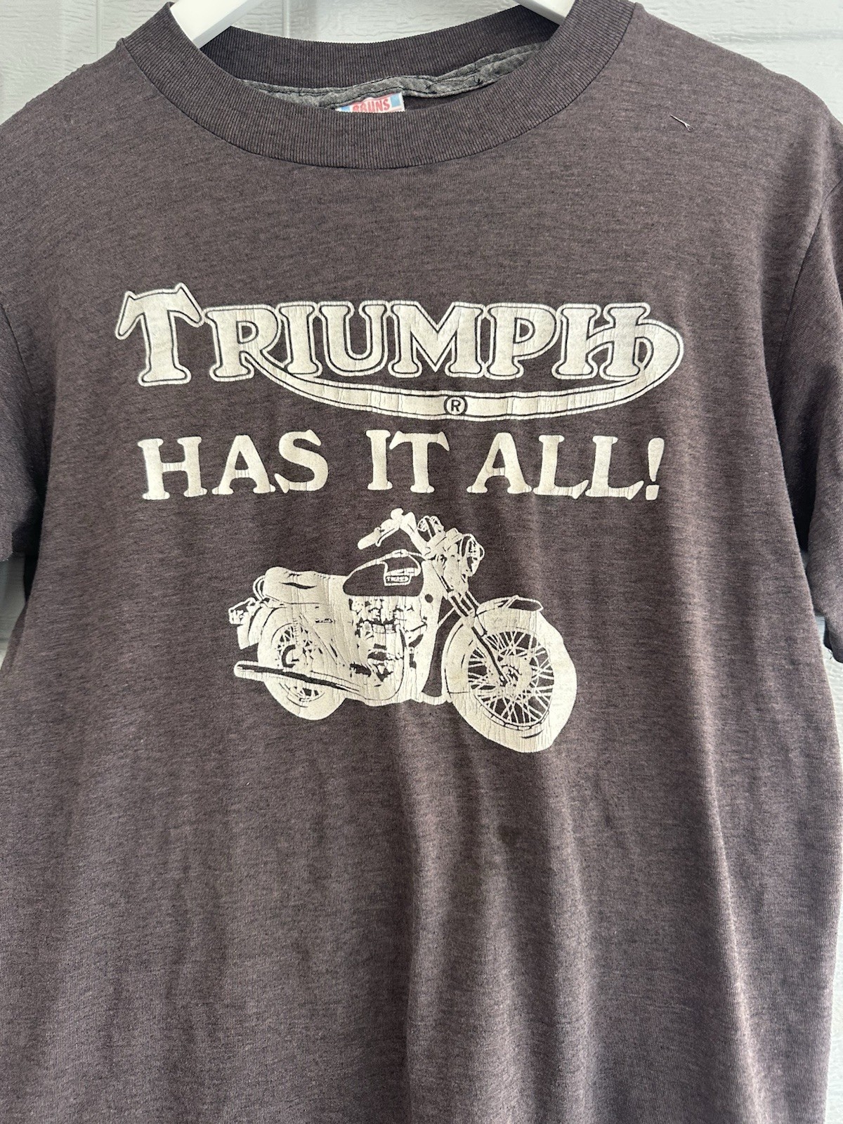 1970s/80s Triumph motorcycle tshirts , Rare