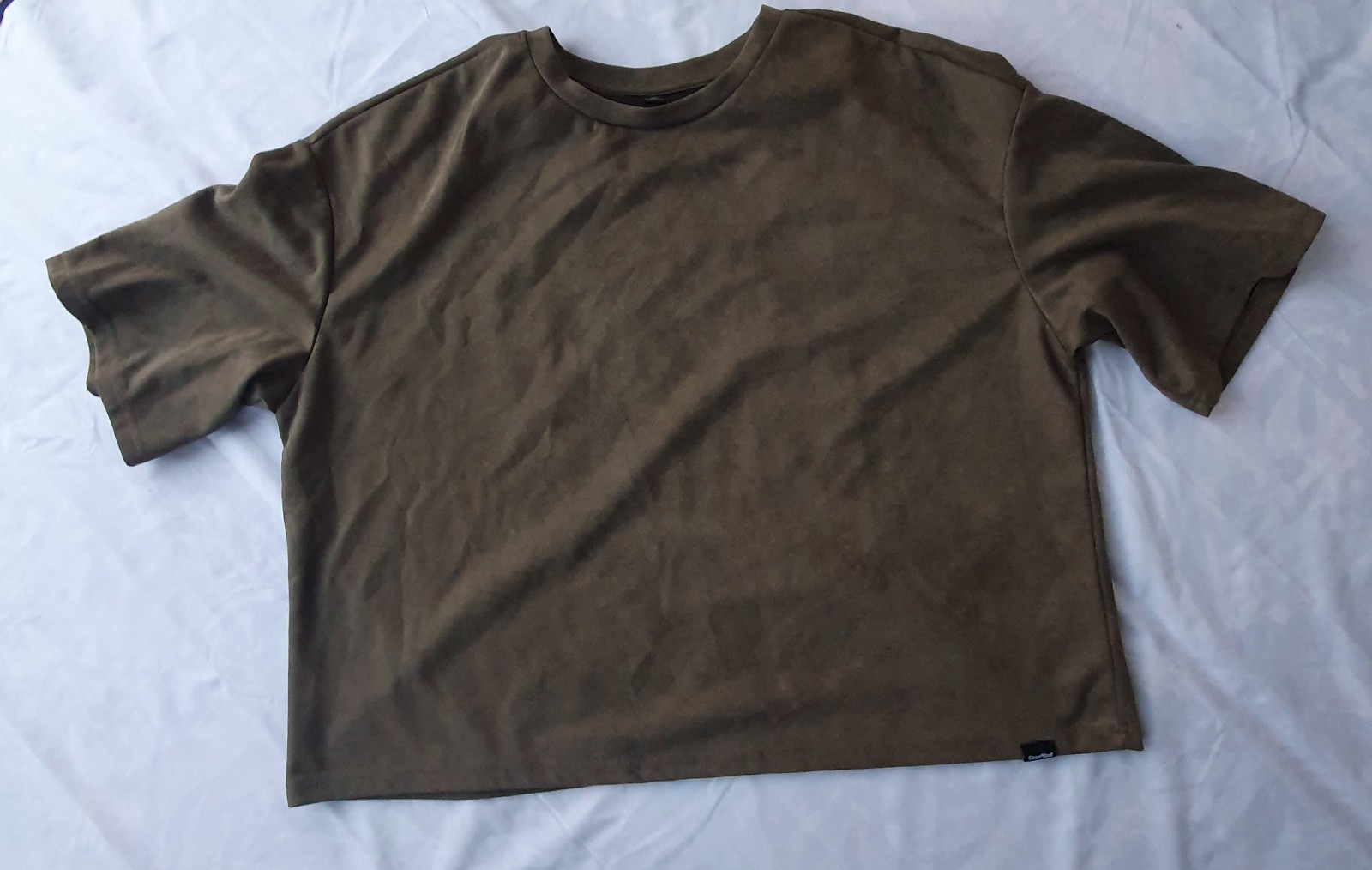 MANFINITY t-shirt with a simulated 0 graphic on the back and a distinctive soft