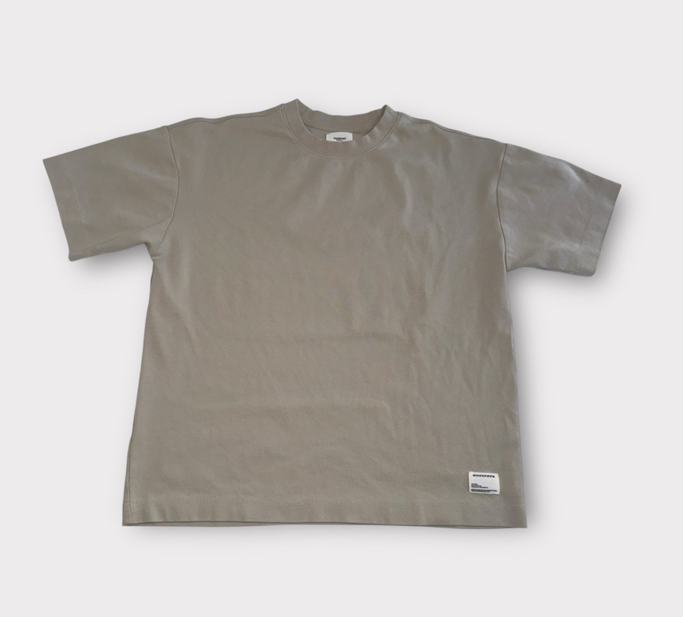 Reserved Supply Oversized T-Shirt Men’s Size Medium Ivory Short Sleeve