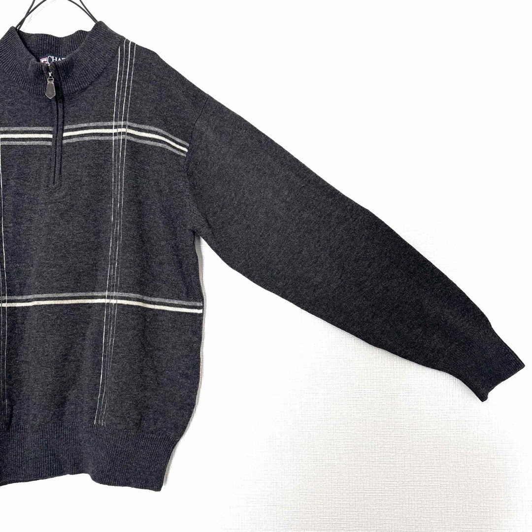 CHAPS Ralph Lauren Cashmere Blend Half Zip Pullover Warm Used Japan