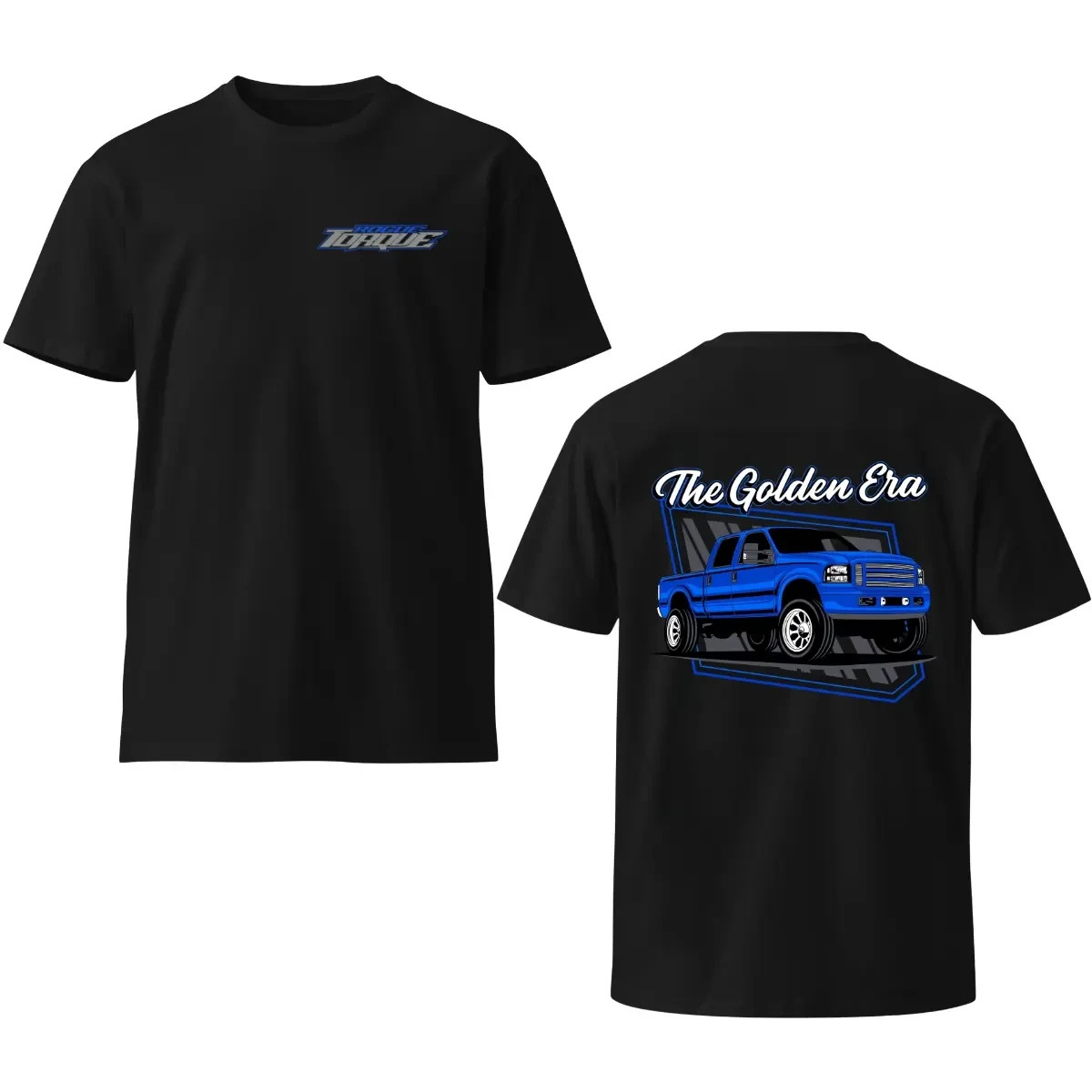 Golden Era 6.0 Truck Graphic T-Shirt, Stylish Automotive Tee for Men