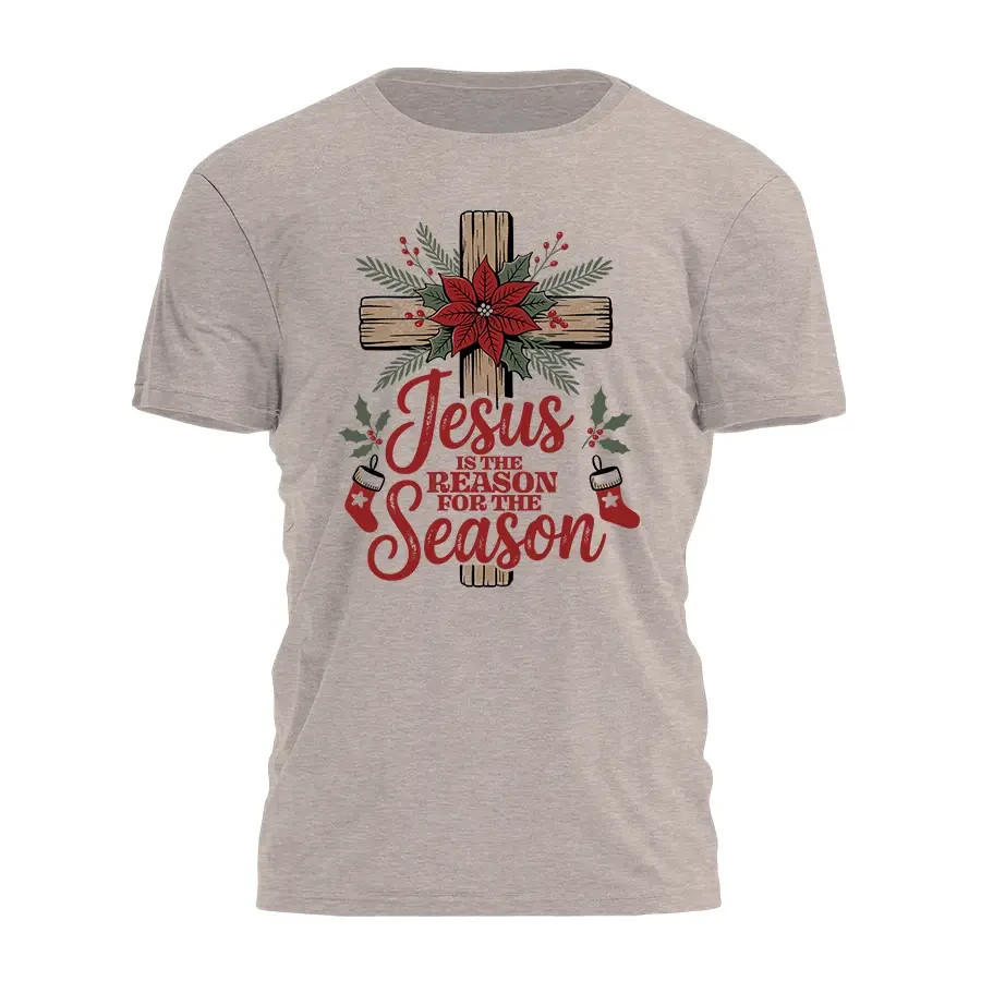 I Love My Freedom – Reason For The Season – Gray T-Shirt, Women&rsquo;s Size XXXL