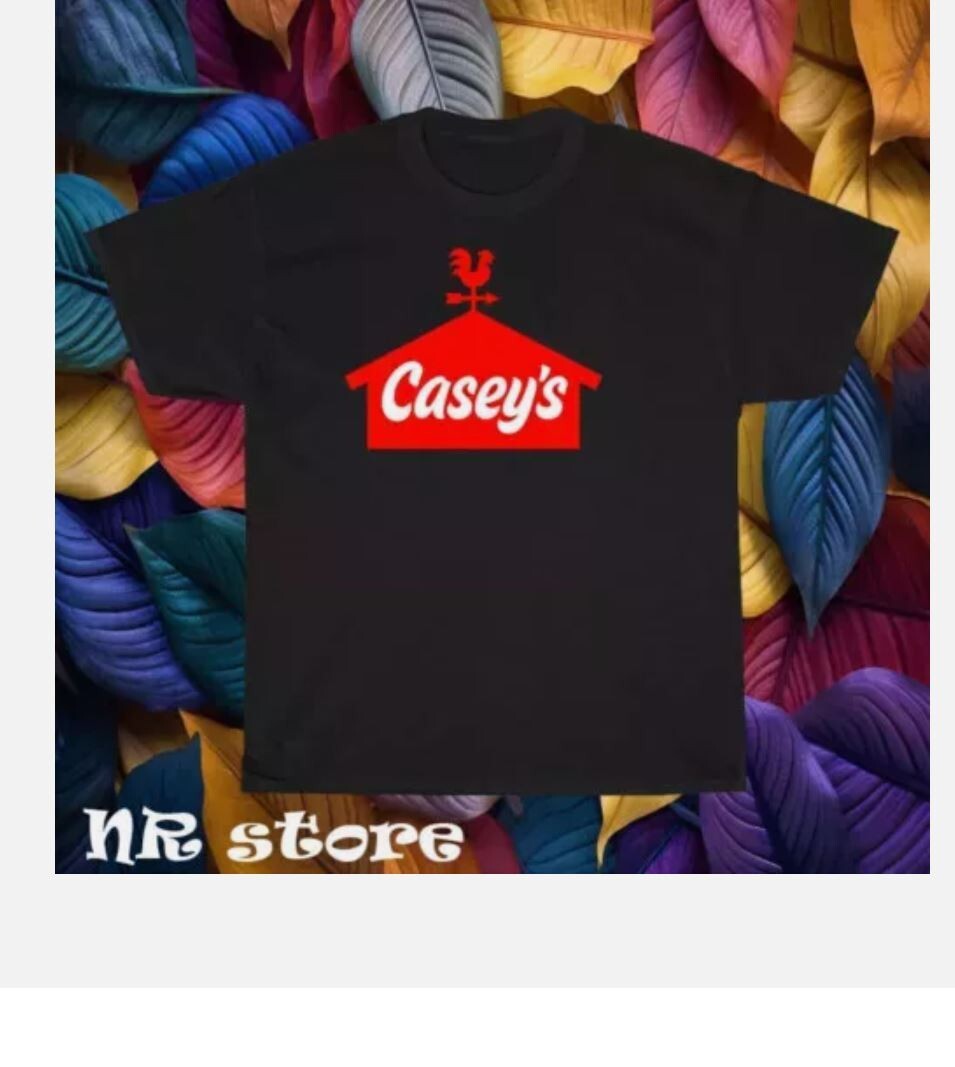 New Casey&rsquo;s Convenience stores logo T shirt Funny Size S to 5XL
